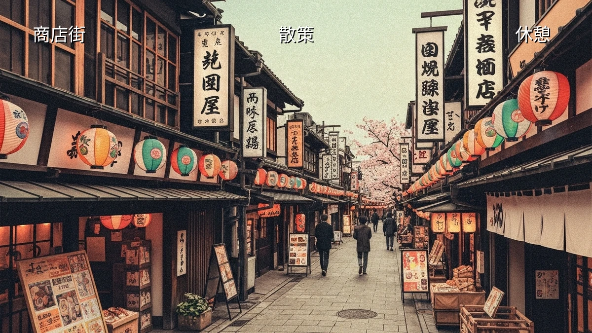 日本旅行 シニアが疲れない地元商店街の楽しみ方