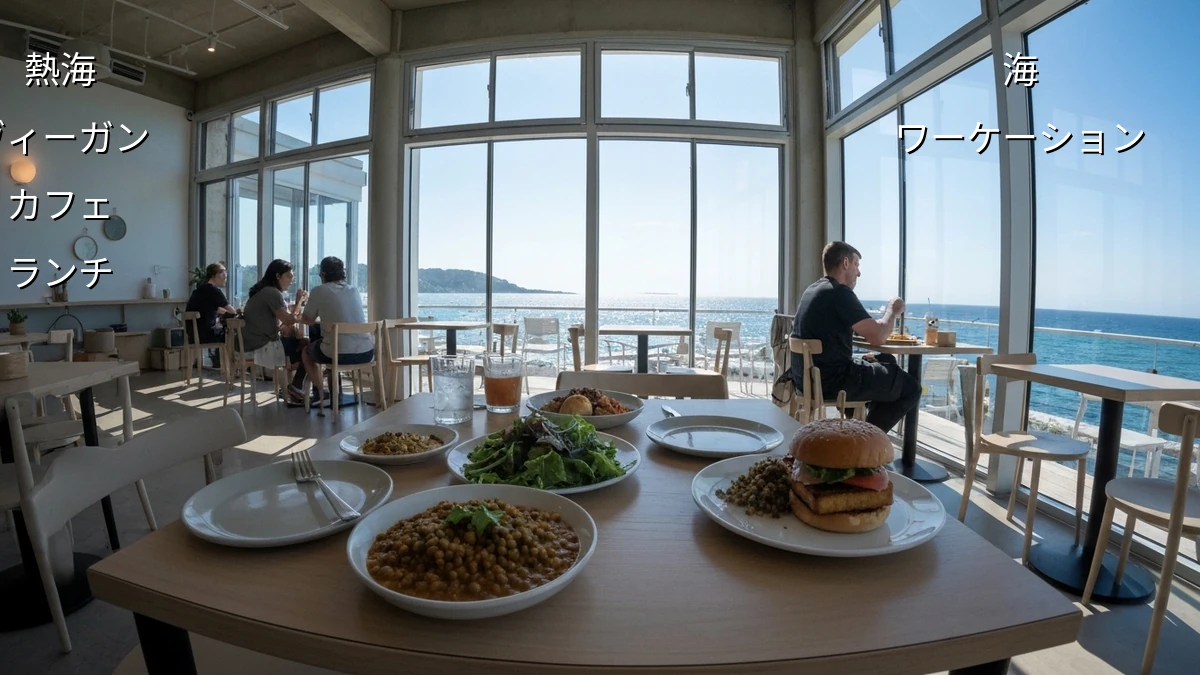 熱海でヴィーガンも楽しめる！海が見えるカフェ