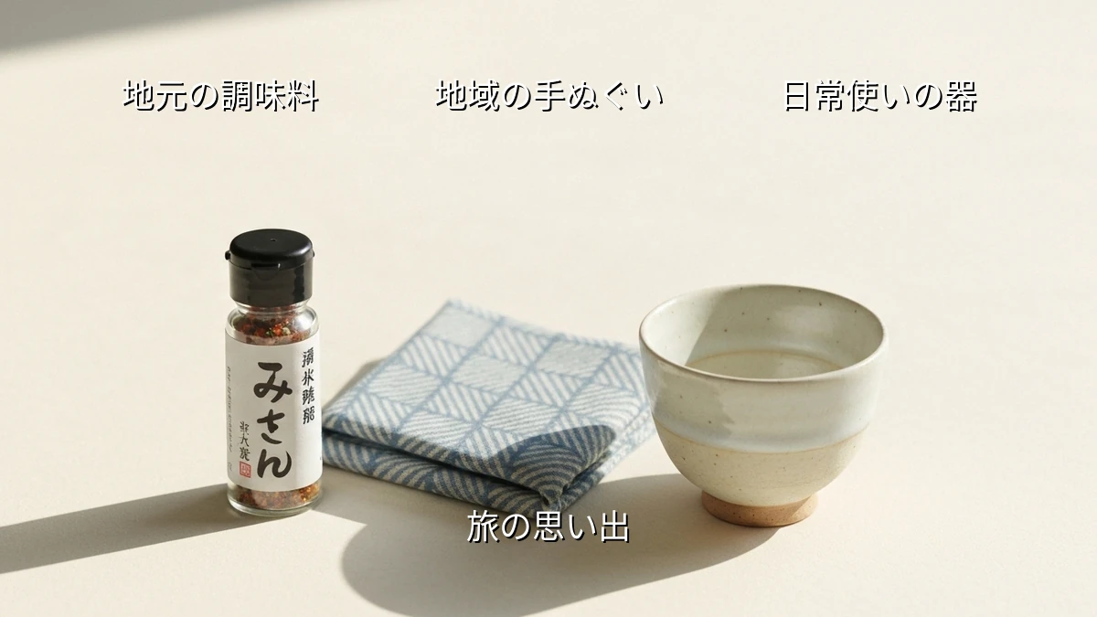 シニア向け日本旅行：地域で出会う、持ち帰りやすい「小さな名品」の探し方