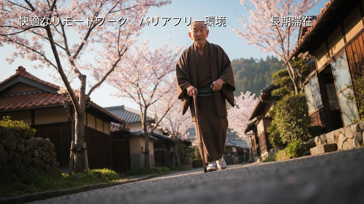 車椅子で長期滞在！リモートワークも快適な日本のおすすめ地域