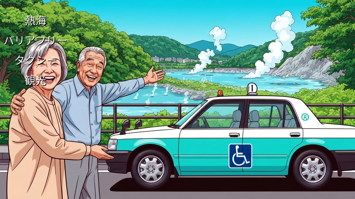 熱海でシニアが安心して楽しめる！バリアフリー観光タクシー