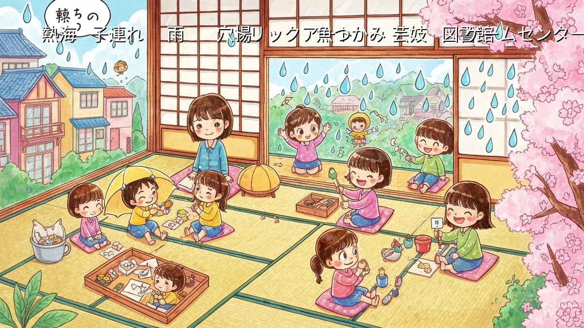 熱海 子連れ旅行、雨の日でも楽しめる穴場施設