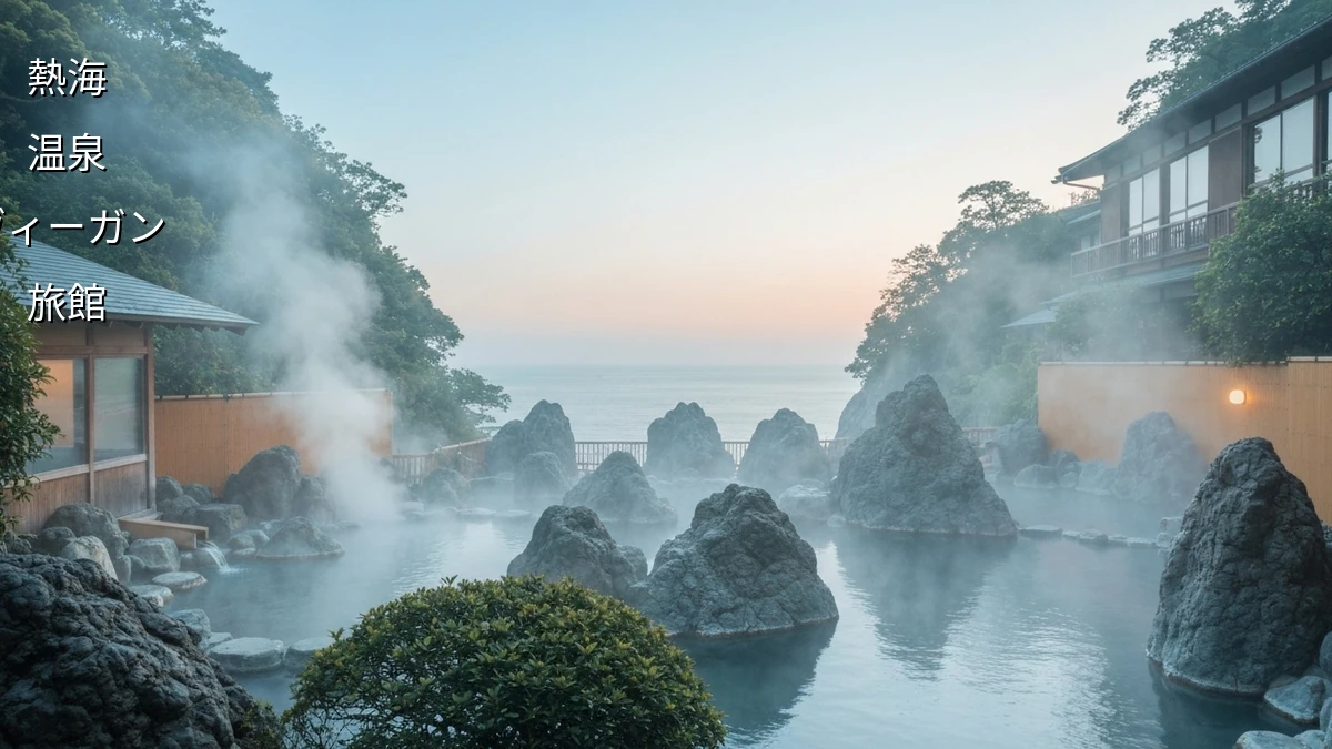 熱海でヴィーガンも楽しめる！絶景温泉旅館の選び方
