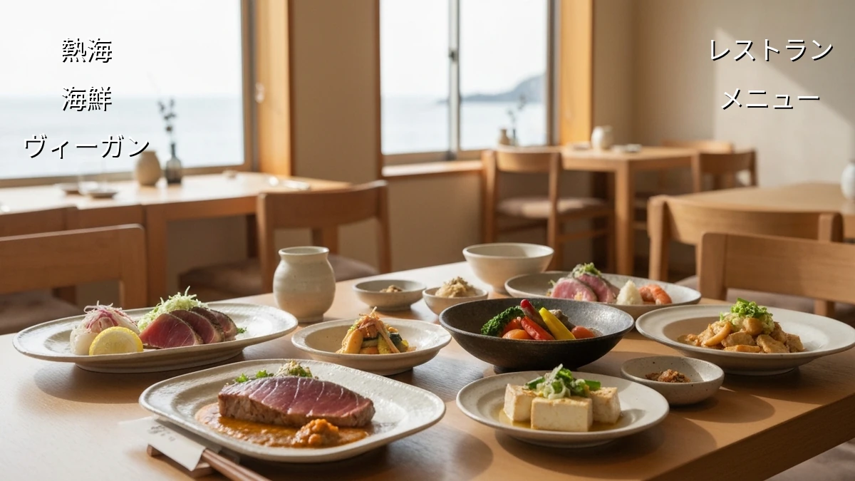 熱海でヴィーガンも安心！海鮮料理店の楽しみ方