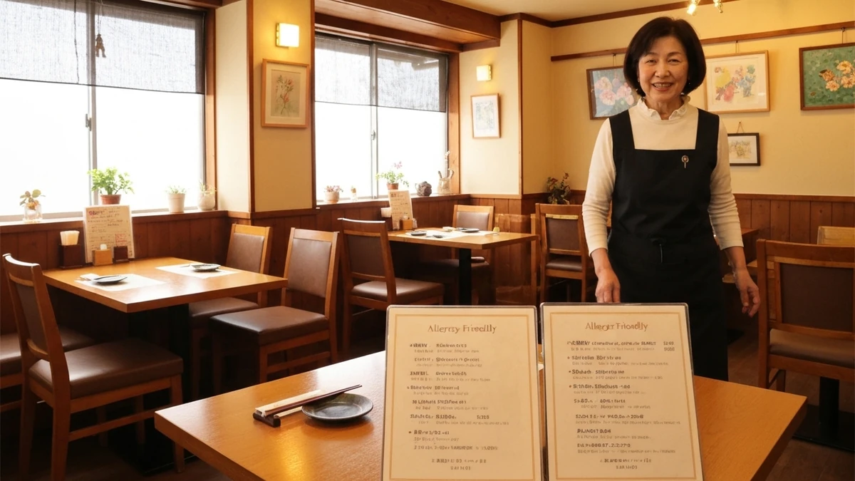 熱海でアレルギー対応の食事ができる店：海鮮も安心